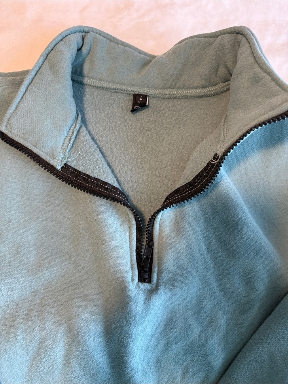 Women’s Fleece Jogger Set in Sage Green - Picture 8 of 14